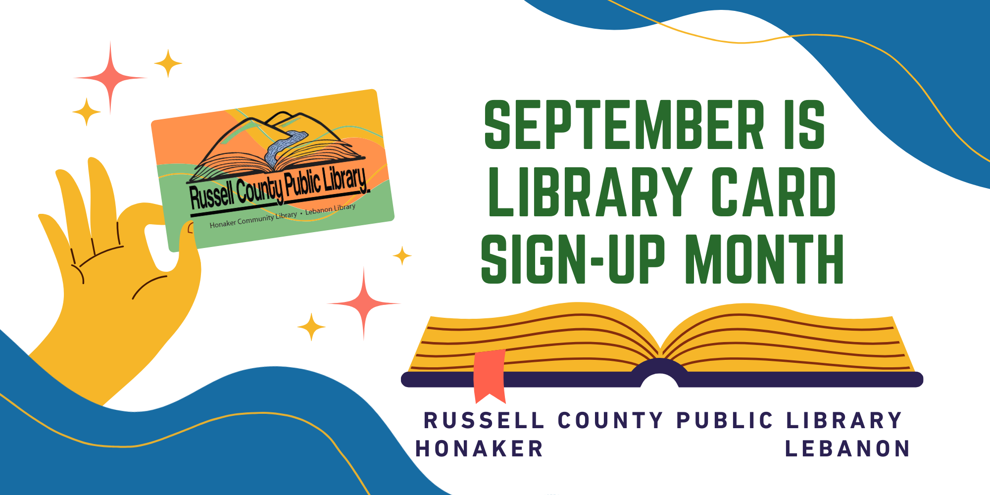 September is library card sign-up.